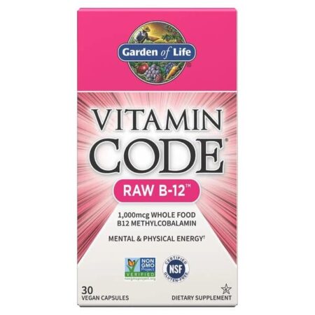 Complément alimentaire vitamine B12 vegan.