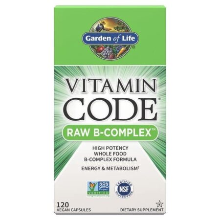 Complexe de vitamines B Garden of Life.