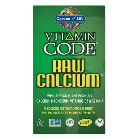 Supplément de calcium brut et vitamines D3, K2.