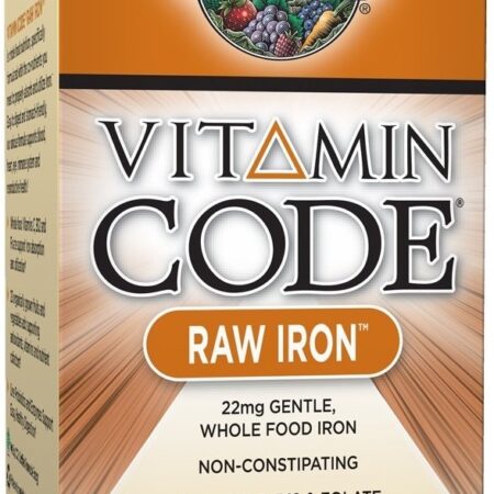 Complément alimentaire fer vegan Garden of Life.