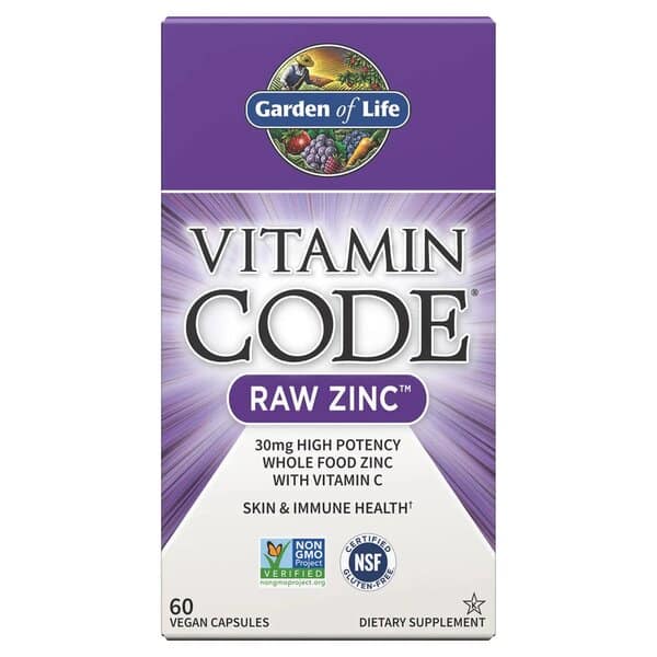 Complément alimentaire zinc brut vegan.