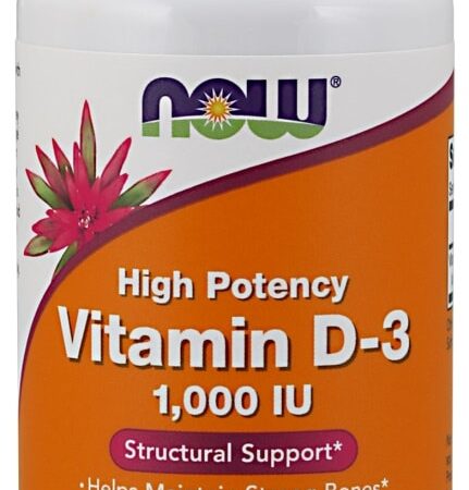 Vitamin D-3, 1000 IU - 180 softgels