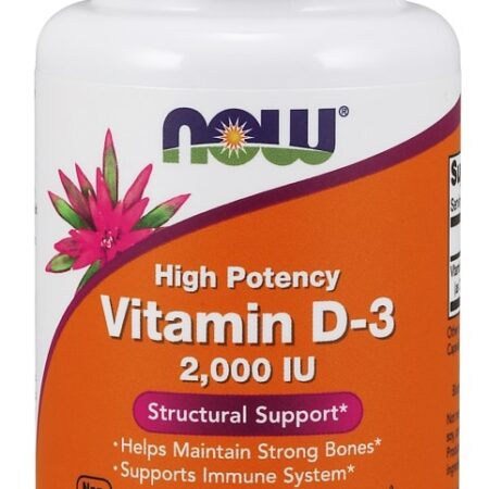 Vitamin D-3, 2000 IU - 120 softgels