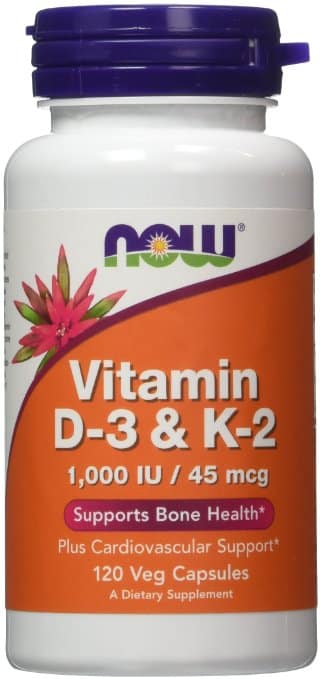Complément alimentaire vitamines D3 et K2.