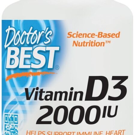 Vitamin D3, 2000 IU - 180 softgels