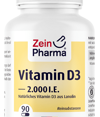 Vitamin D3, 2000IU - 90 caps