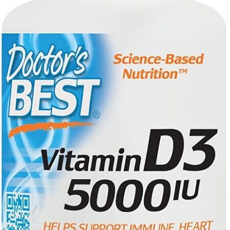 Flacon de vitamine D3 Doctor's Best.