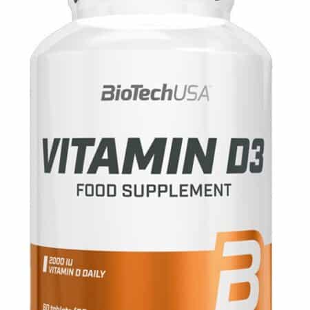 Complément alimentaire Vitamine D3 BioTechUSA.