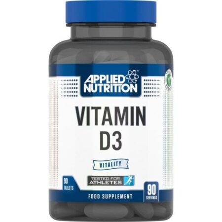 Pot de vitamine D3, complément alimentaire, 90 comprimés.