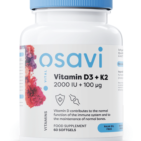 Complément alimentaire vitamines D3 K2.