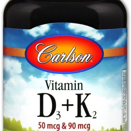 Complément alimentaire Carlson Vitamine D3 K2.