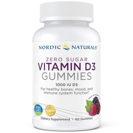 Gommes Vitamin D3 sans sucre.