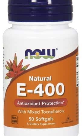 Complément alimentaire E-400 antioxydant.