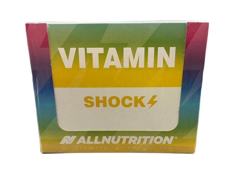 Boîte de complément Vitamin Shock Allnutrition.