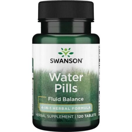 Pilules diurétiques Swanson, équilibre hydrique, complément à base de plantes.