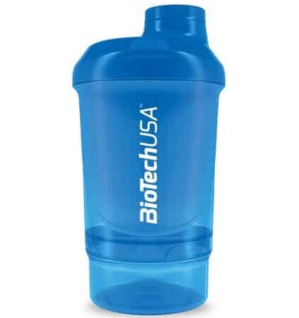 Wave+ Shaker, Blue - 300 ml. (+ 150 ml.)