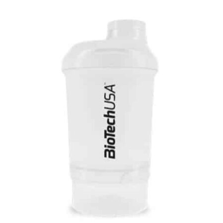 Wave+ Shaker, Transparent - 300 ml. (+ 150 ml.)