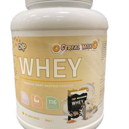 Pot de protéine Whey, complément alimentaire, 2kg.