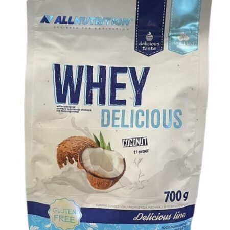 Paquet de Whey Delicious saveur noix de coco.