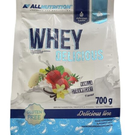 Sachet whey vanille fraise sans gluten