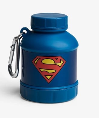 Gourde bleue avec logo Superman
