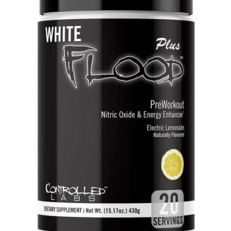 Pot pré-entraînement White Flood, saveur citron.