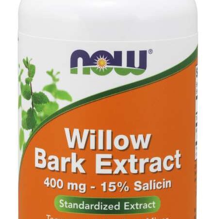 Extrait d'écorce de saule, complément alimentaire, 100 gélules.