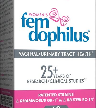 Probiotique Femdophilus pour la santé féminine.