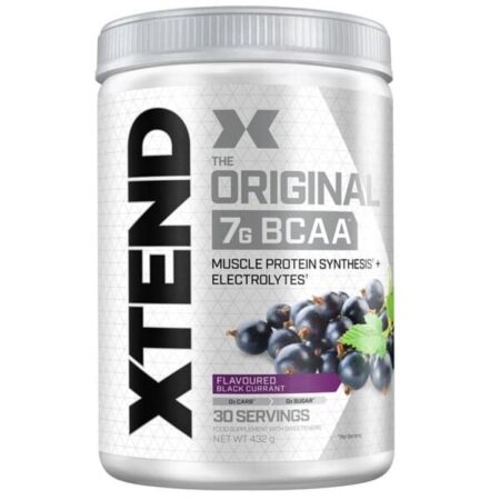 Pot de complément BCAA, cassis, 30 doses.