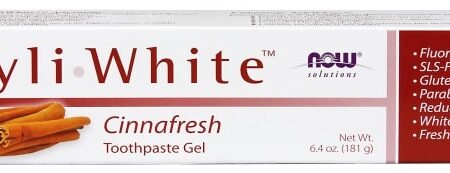 Dentifrice gel XyliWhite Cinnafresh sans fluor.