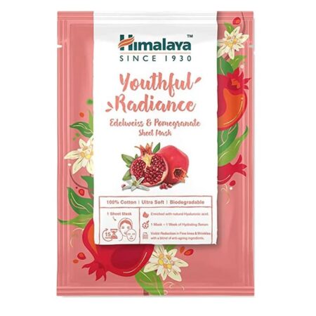 Youthful Radiance Edelweiss & Pomegranate Sheet Mask - 30 ml.