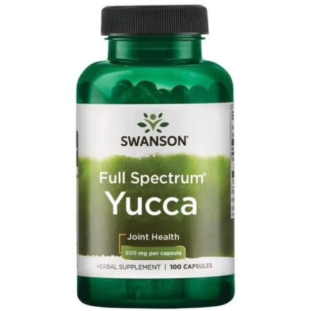 Bouteille de complément Yucca pour articulations Swanson.