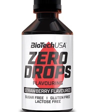 Arôme fraise sans sucre, sans gluten, sans lactose.