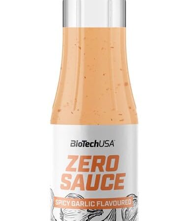Sauce épicée à l'ail sans gluten BiotechUSA.