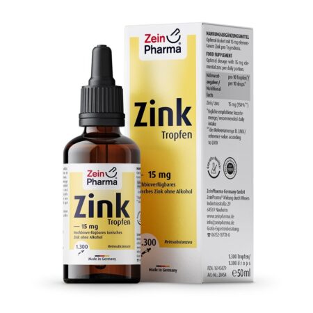 Zinc Drops, 15mg - 50 ml.