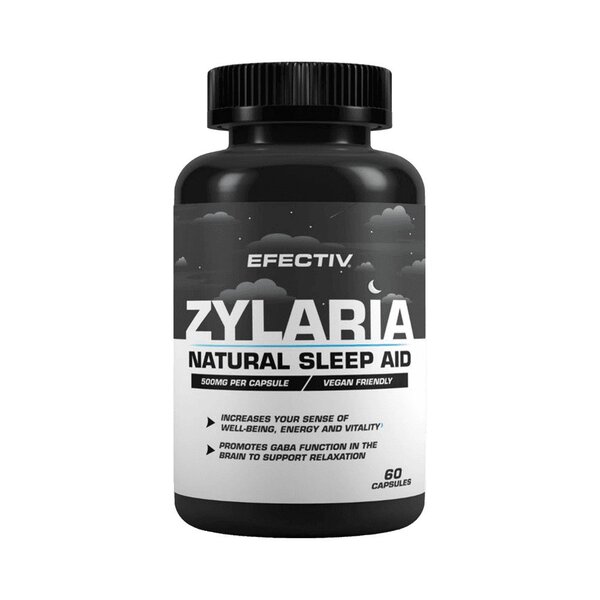 Flacon d'aide-sommeil naturel Zylaria, vegan.