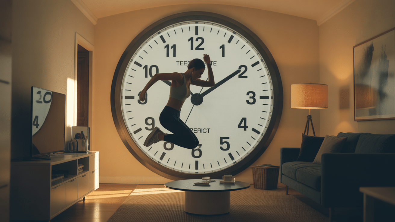 Séance cardio jumping jacks maison chrono