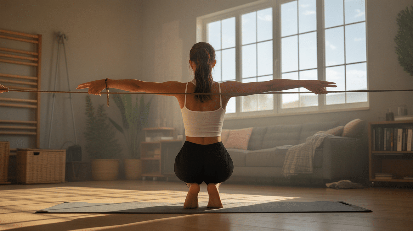 exercices mollets extensions debout assises corde a sauter