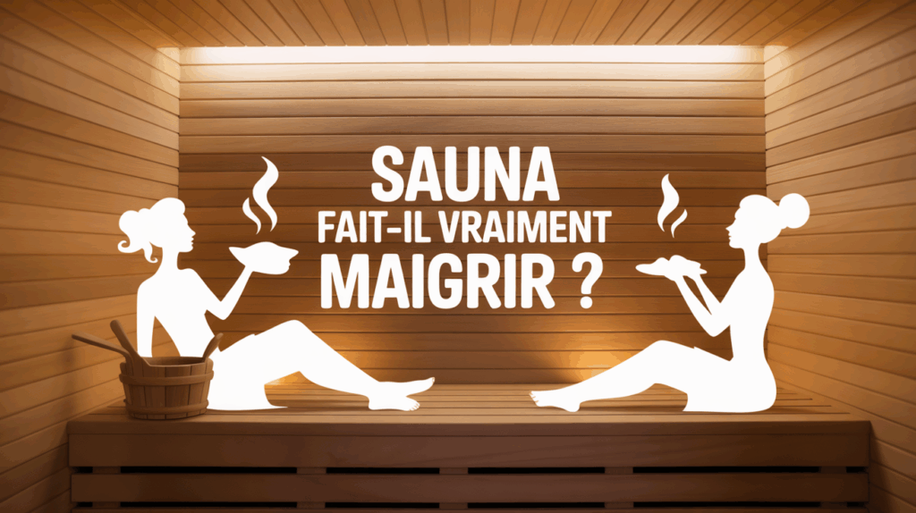 sauna fait il vraiment maigrir illustration visuelle vapeur bois