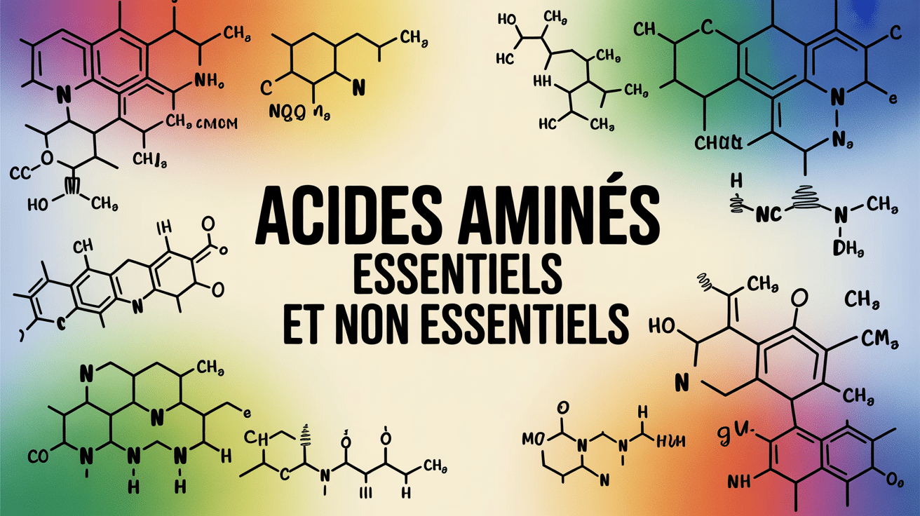 tableau central acides amines essentiels non essentiels