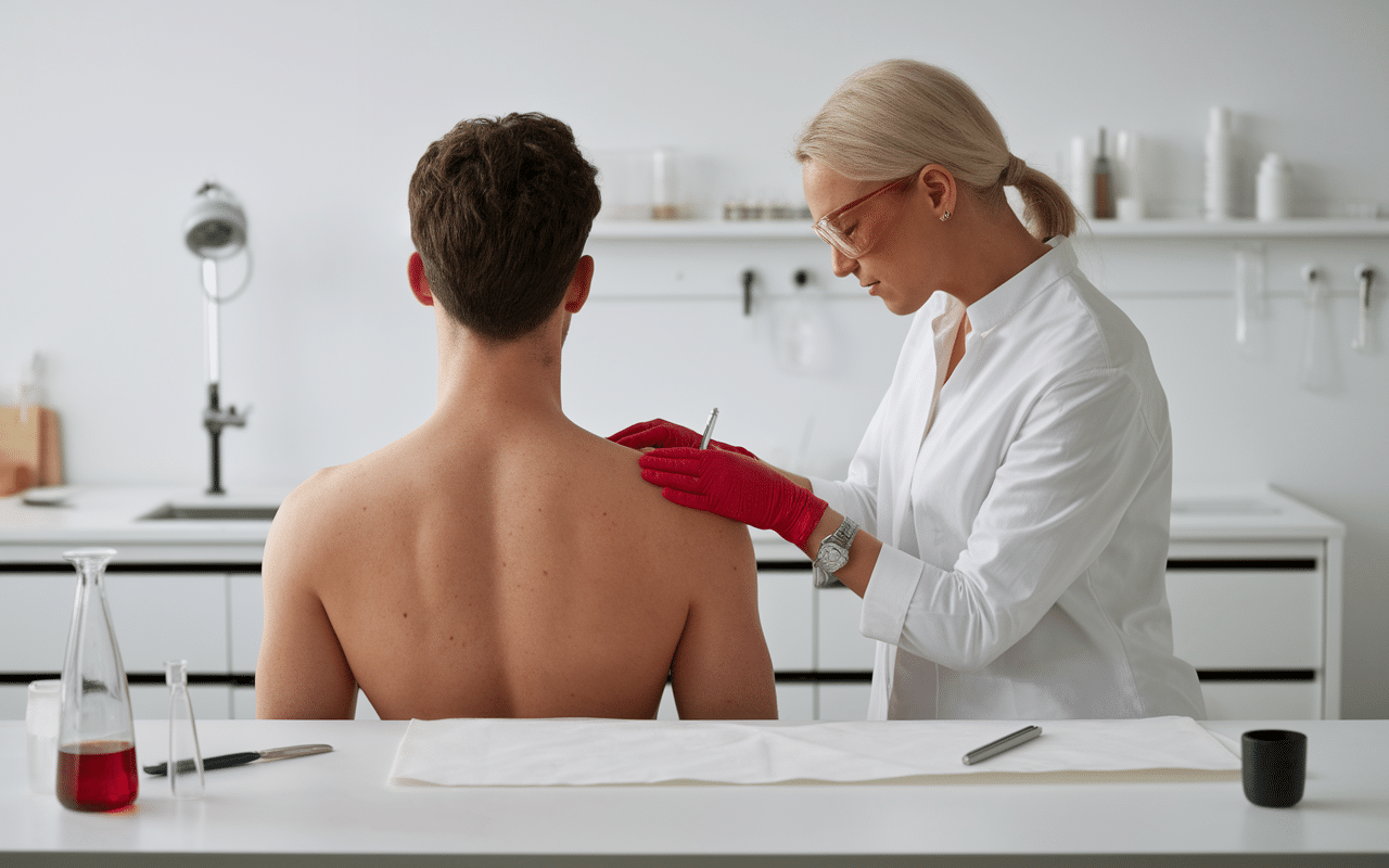 prelevement prise de sang vitamine b12 au laboratoire