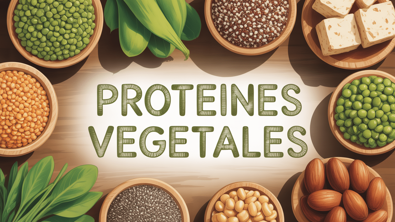 table en bois bols proteines vegetales vue zen