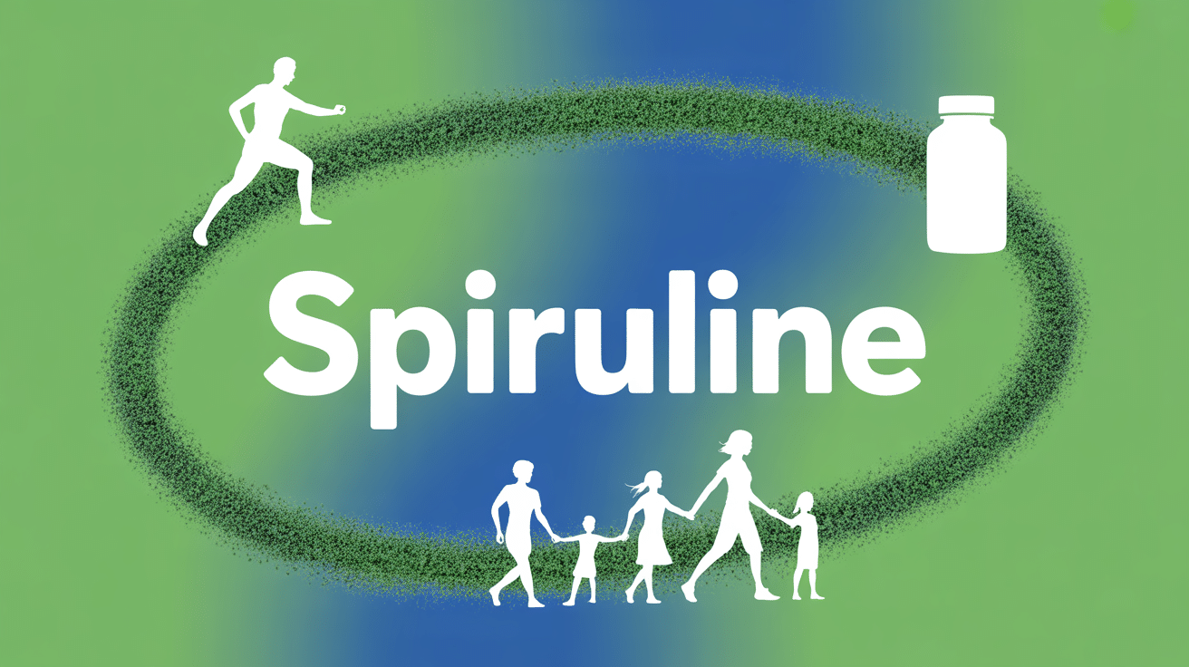 spiruline superaliment poudre et comprimés nutrition sportive