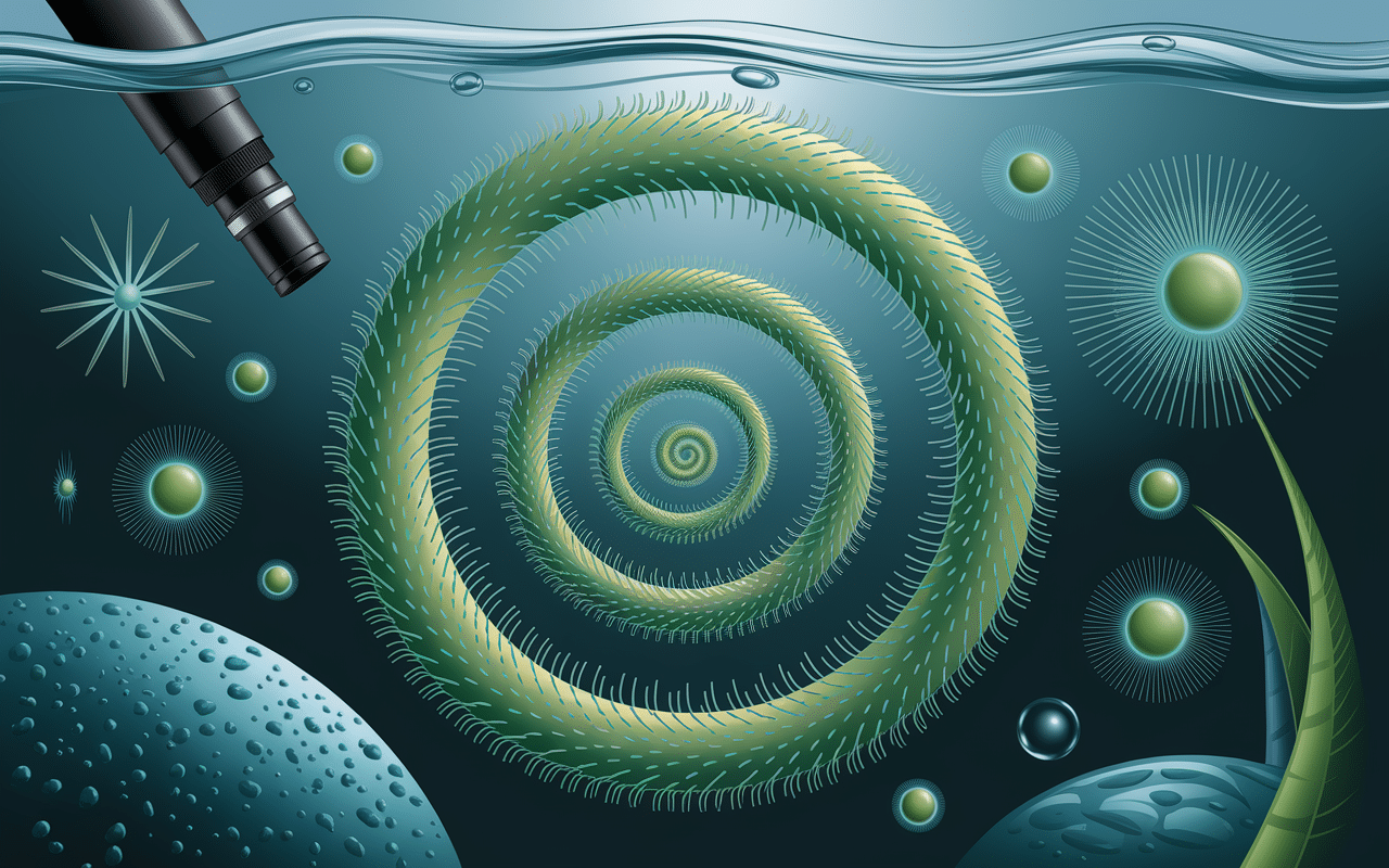 spiruline cyanobacterie algue origine photosynthese