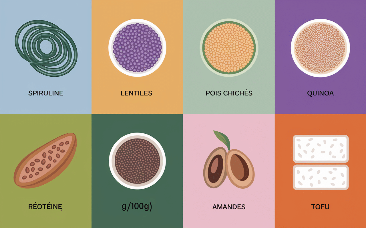 tableau aliments proteines vegetales chiffres