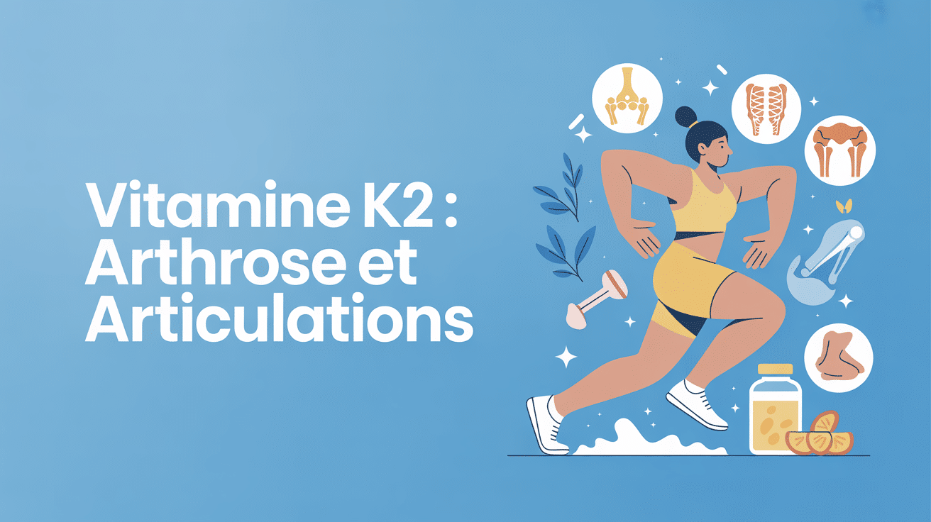 vitamine K2 sport et articulation illustration