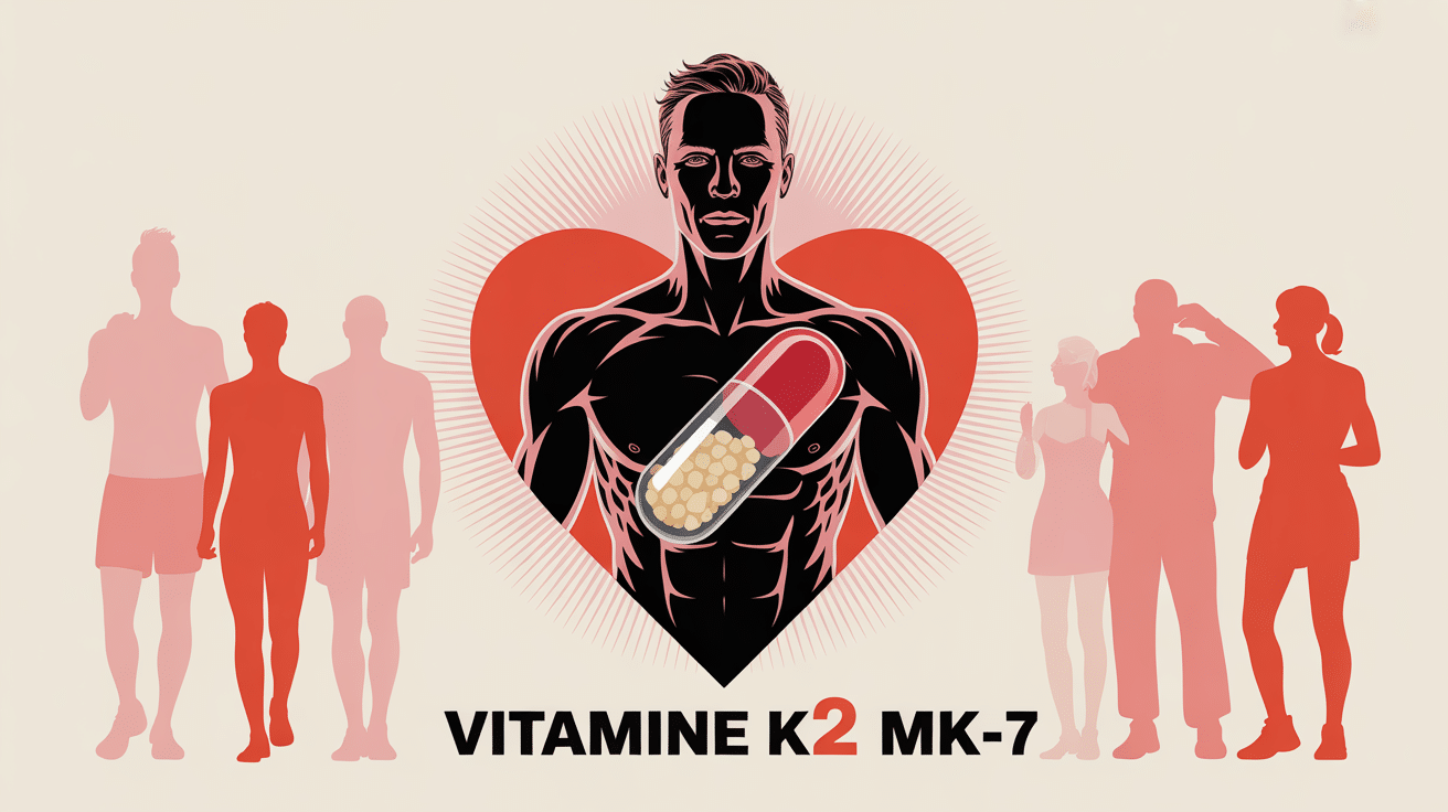 vitamine k2 mk-7 santé os et coeur, capsule calcium