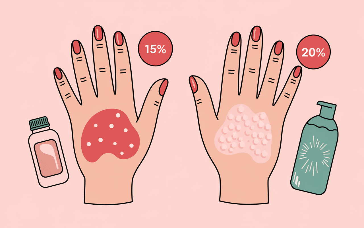 causes médicales main droite qui gratte dyshidrose irritation