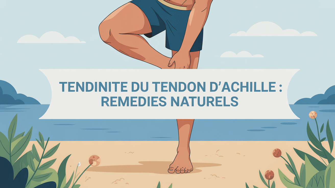 sportif plage cheville tendinite remedies naturels