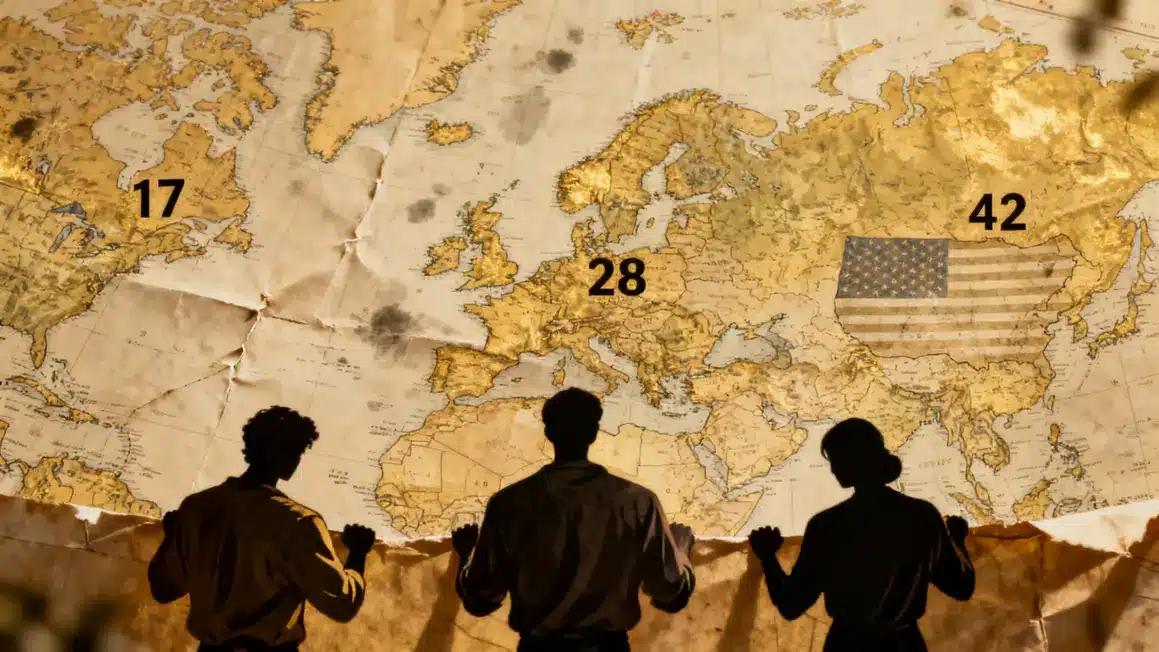 Carte obésité chiffres silhouettes monde